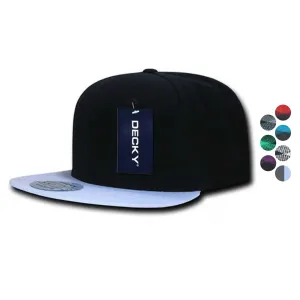 1 Dozen Decky 6 Panel Plaid Flat Bill Snapbacks Baseball Hats Caps Wholesale