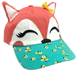 3D Fox Kids Alaska Baseball Hat
