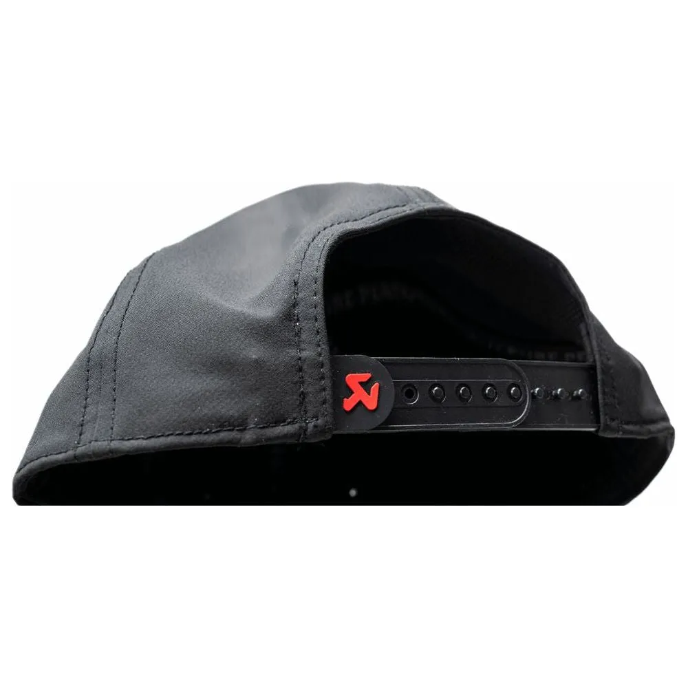 Akrapovic Logo Baseball Hat Black