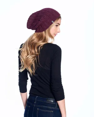 Alpaca Beanie Hat - Accordion