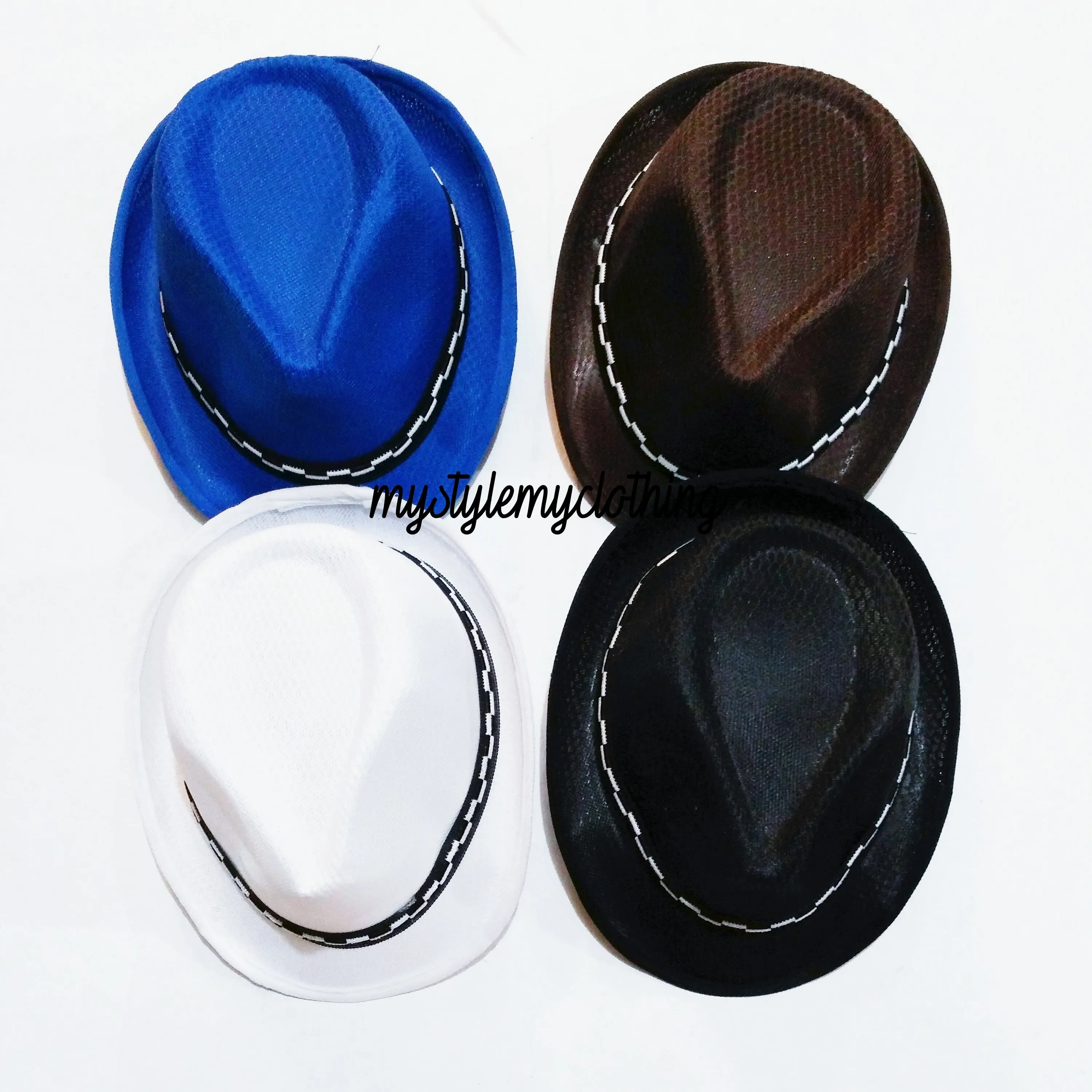 Baby and Toddler Nylon Bruno Mars Fedora Fashion Hats