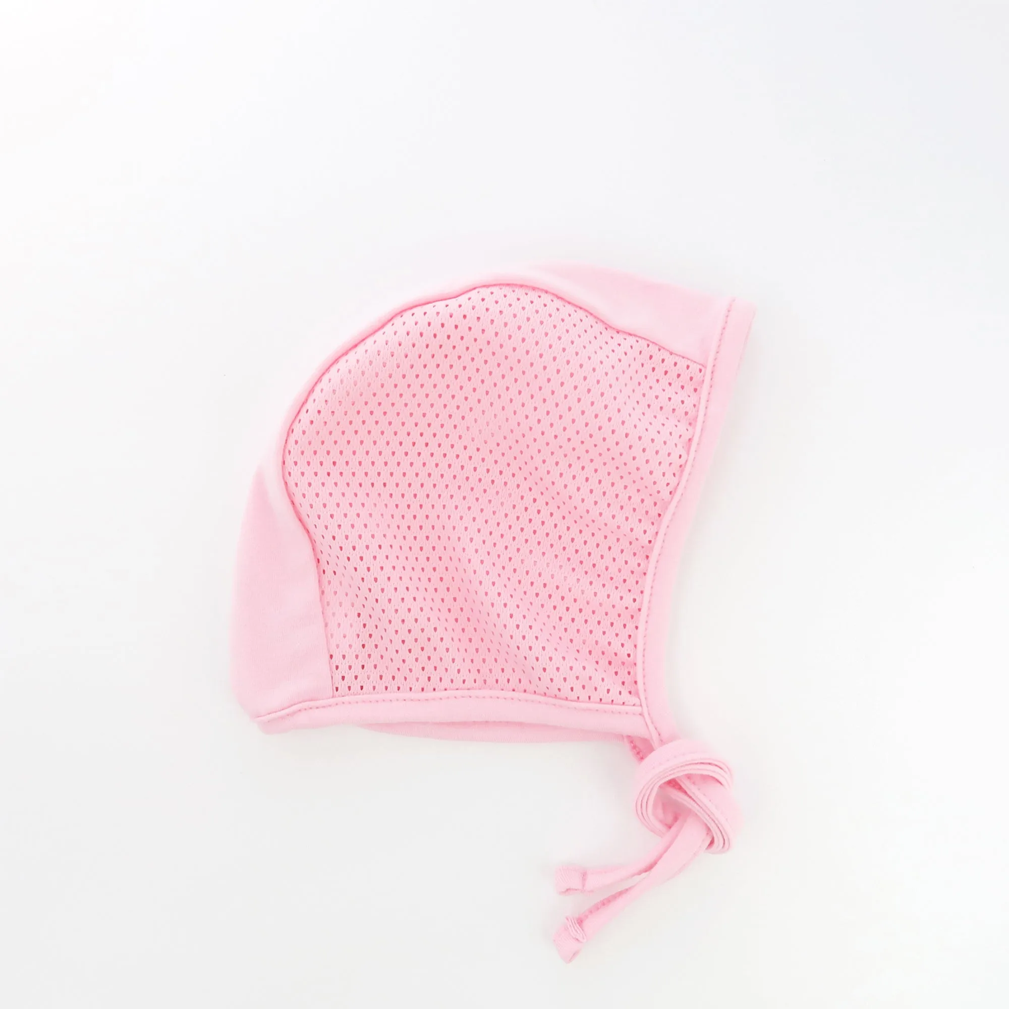 Baby Mesh Bonnet Pilot Cap Hat | White