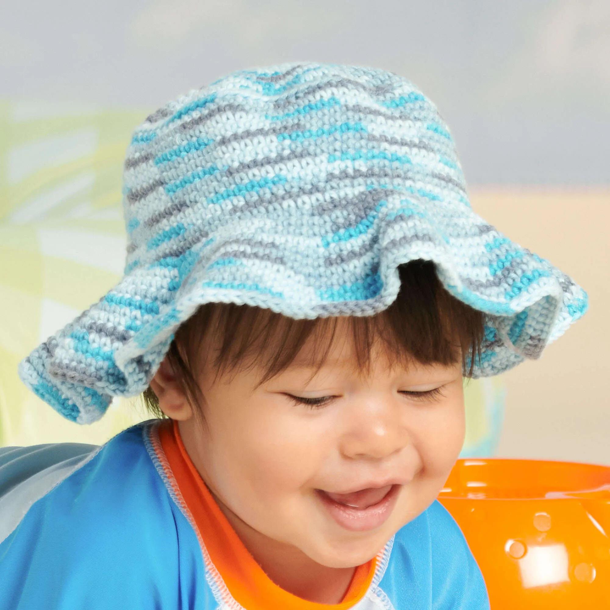 Bernat Crochet Baby Bucket Hat