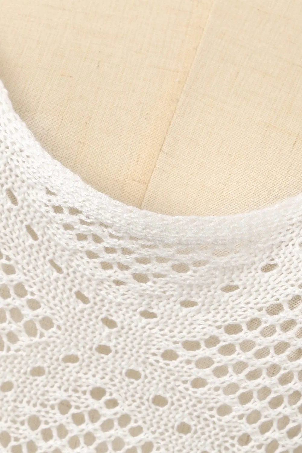Boho Chic Crochet Beach Cover Up