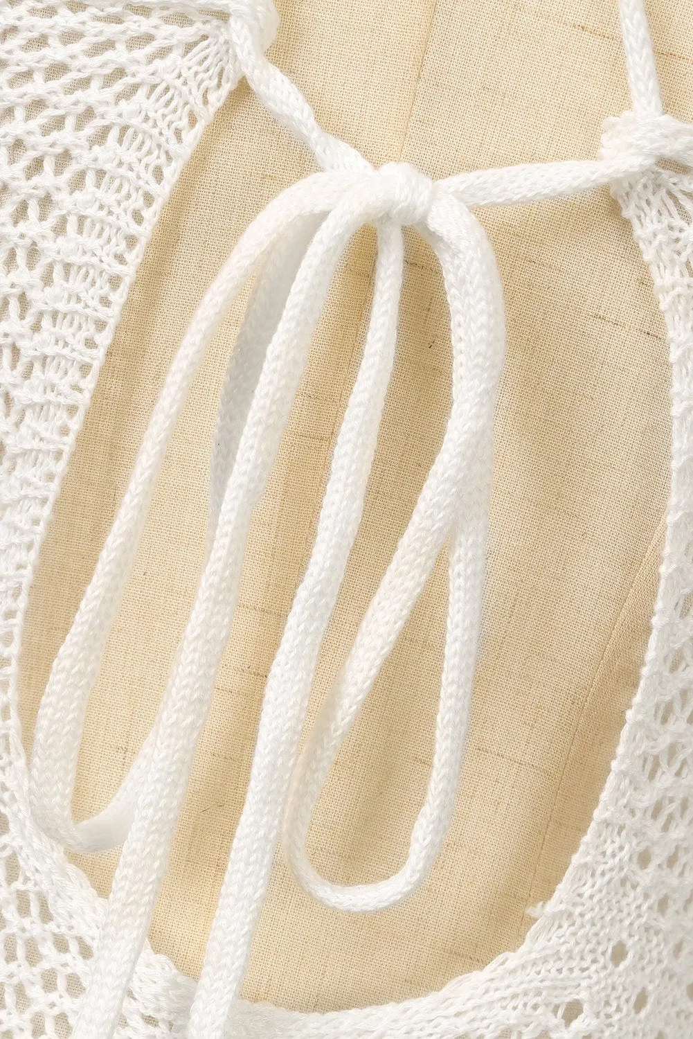 Boho Chic Crochet Beach Cover Up