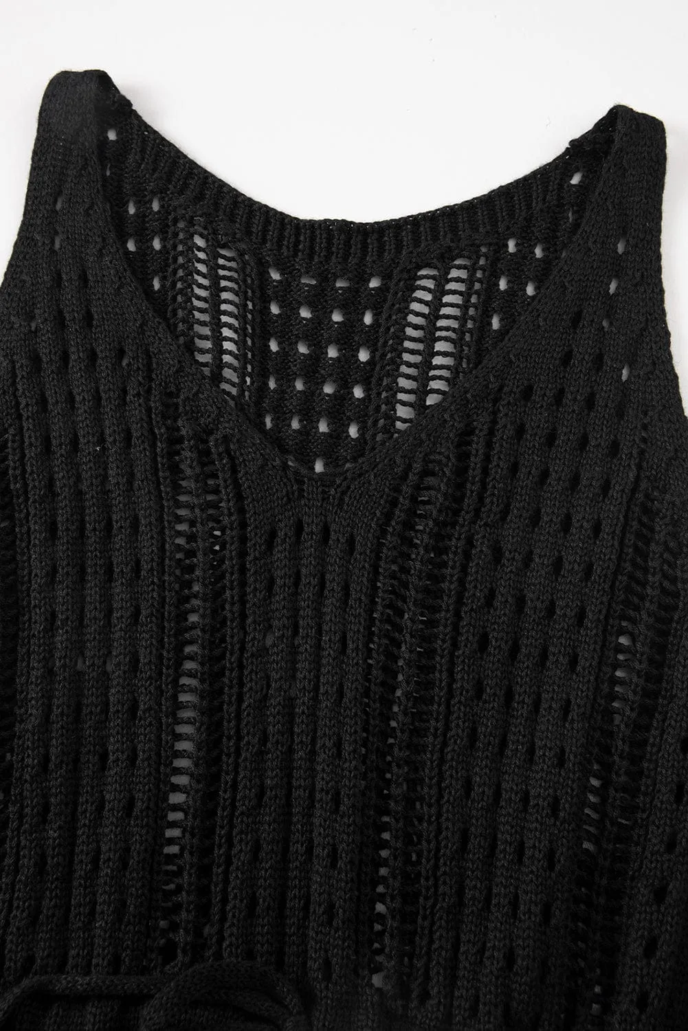 Boho Chic Crochet Beach Cover Up
