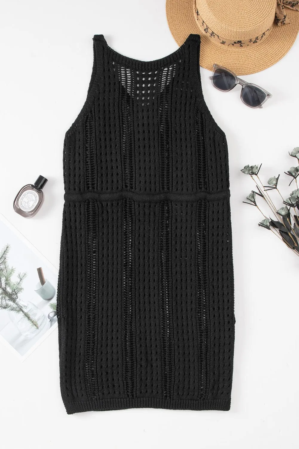 Boho Chic Crochet Beach Cover Up