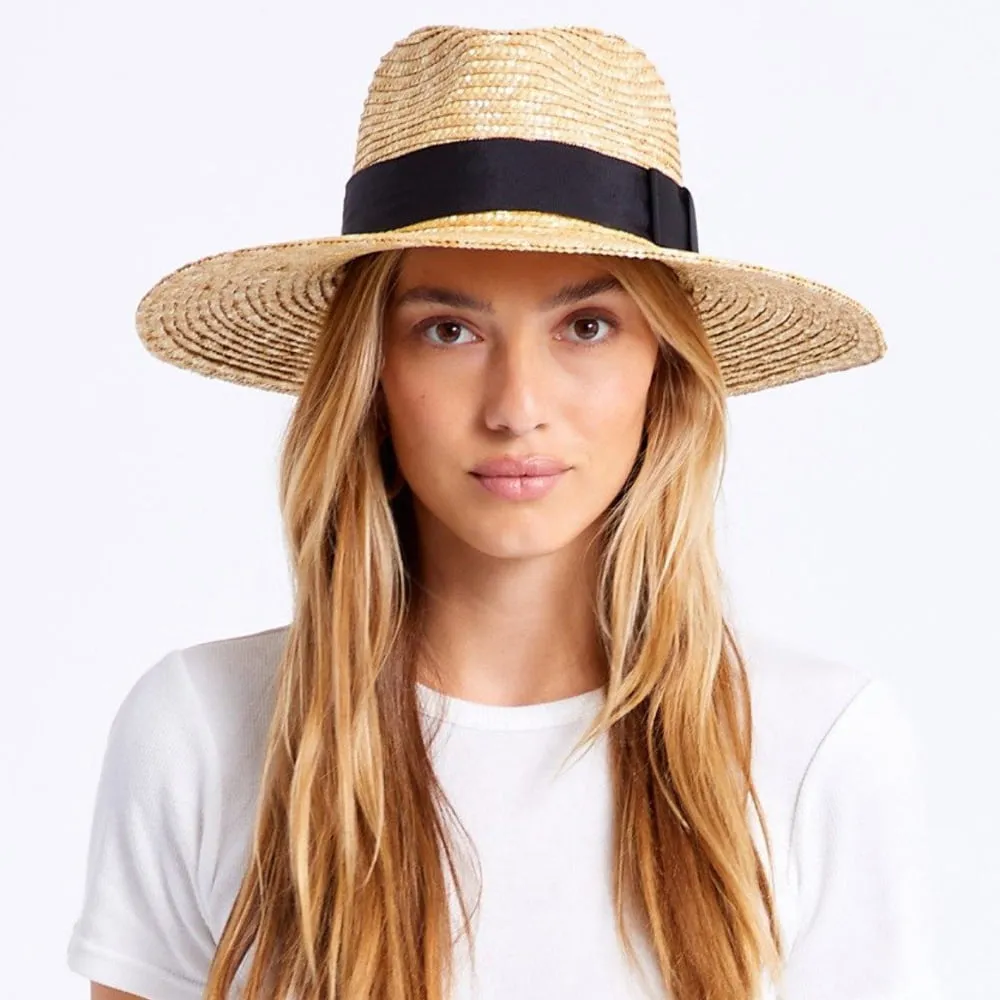 Brixton Hats Joanna Straw Sun Hat - Natural