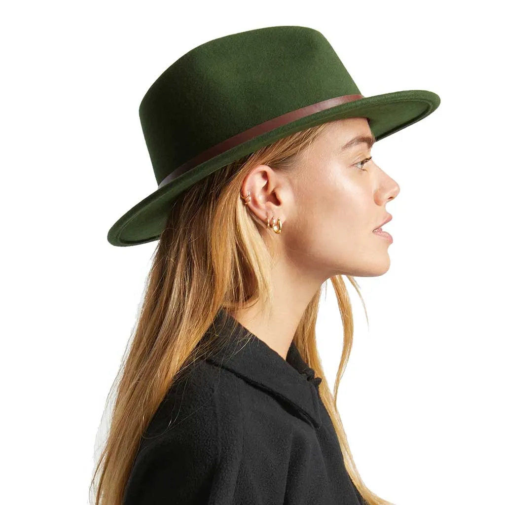 Brixton Messer Fedora - Moss