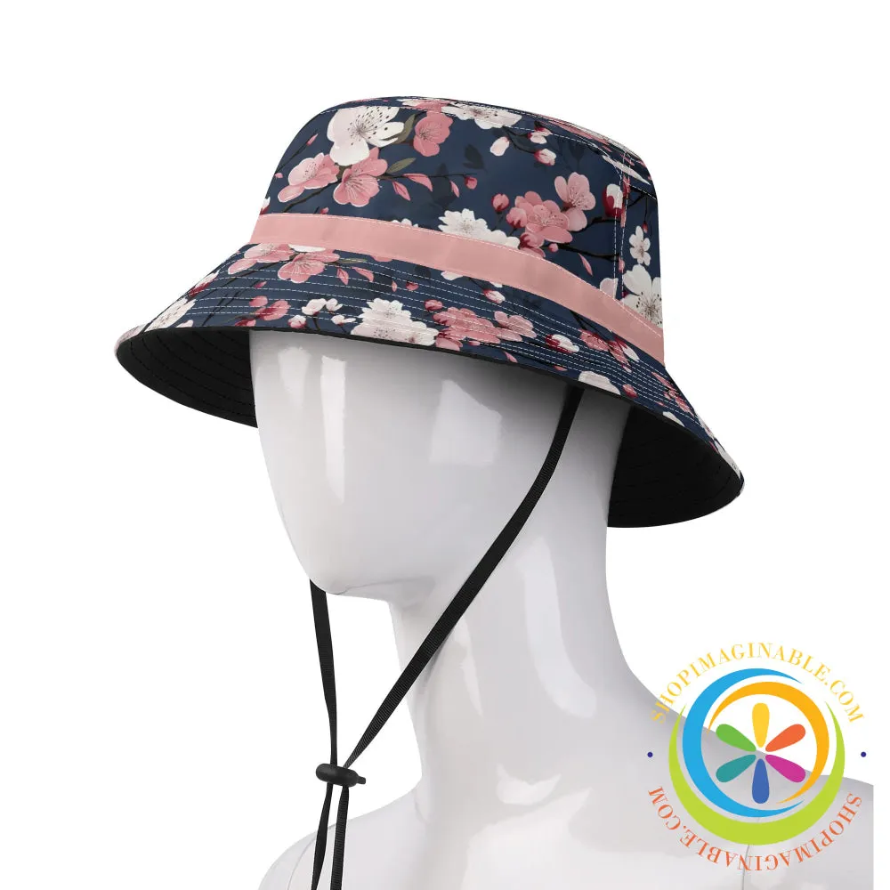 Cherry Blossoms Bucket Hat