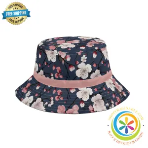 Cherry Blossoms Bucket Hat