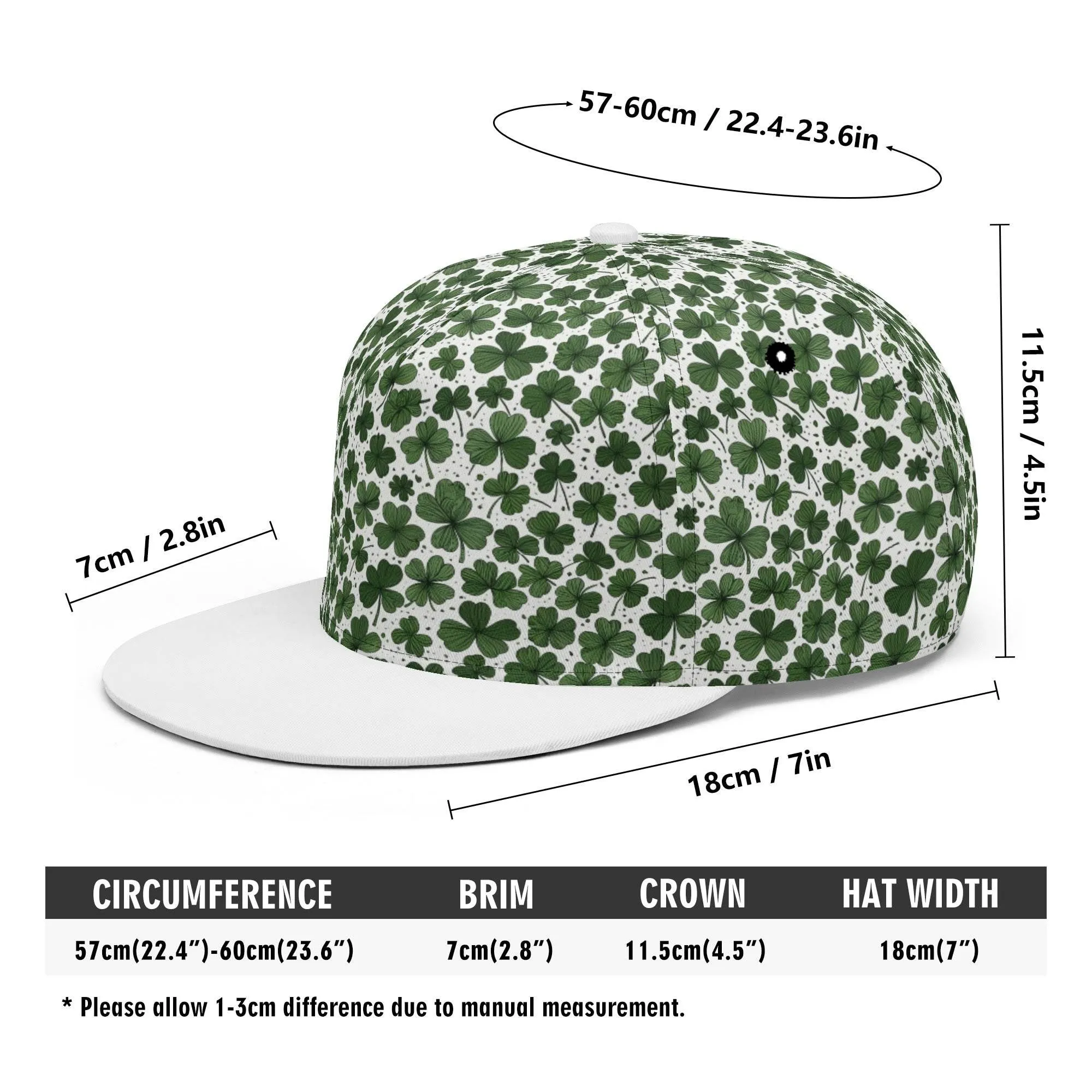 Clover Unisex Classic Snapbacks