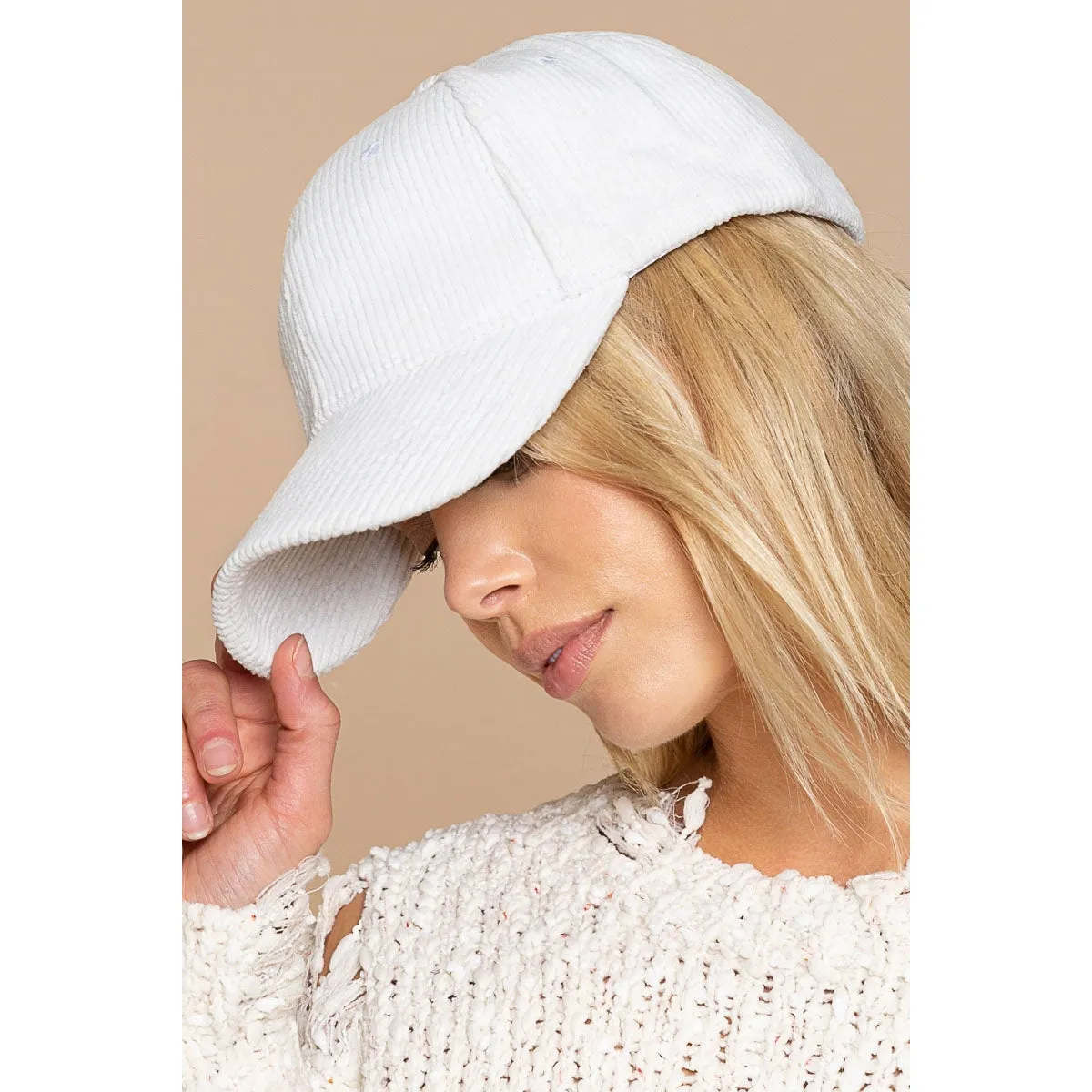 Corduroy Baseball Cap