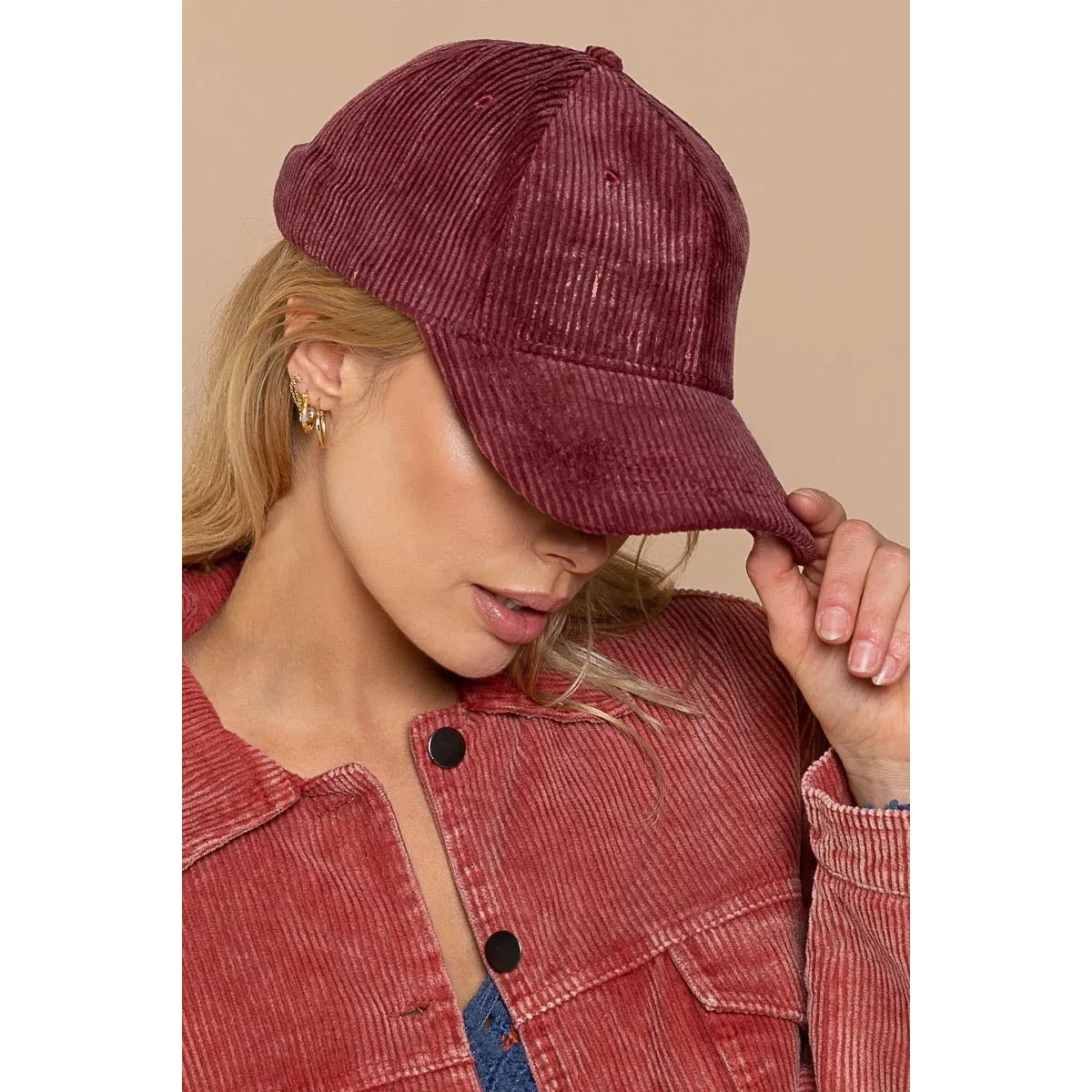 Corduroy Baseball Cap