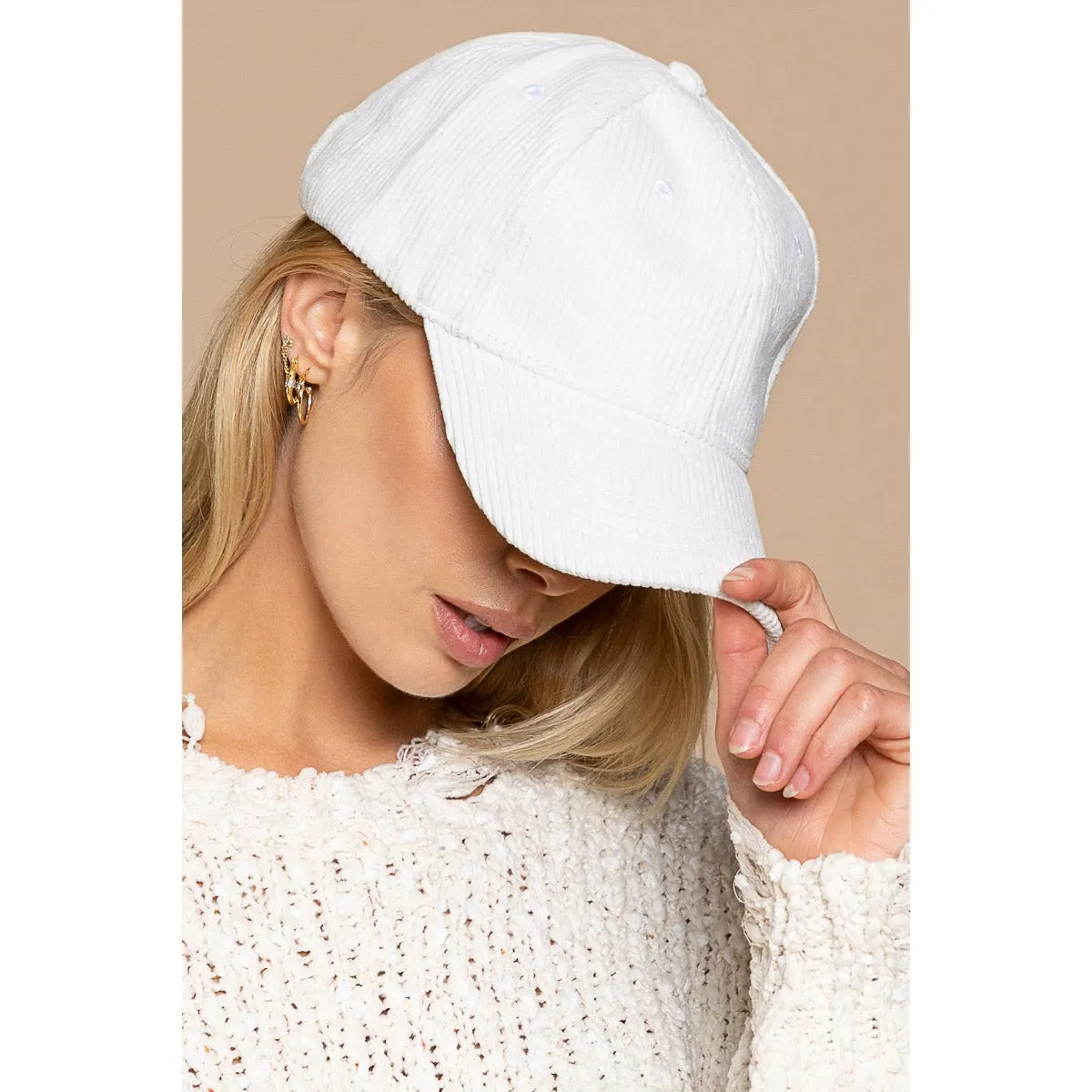 Corduroy Baseball Cap