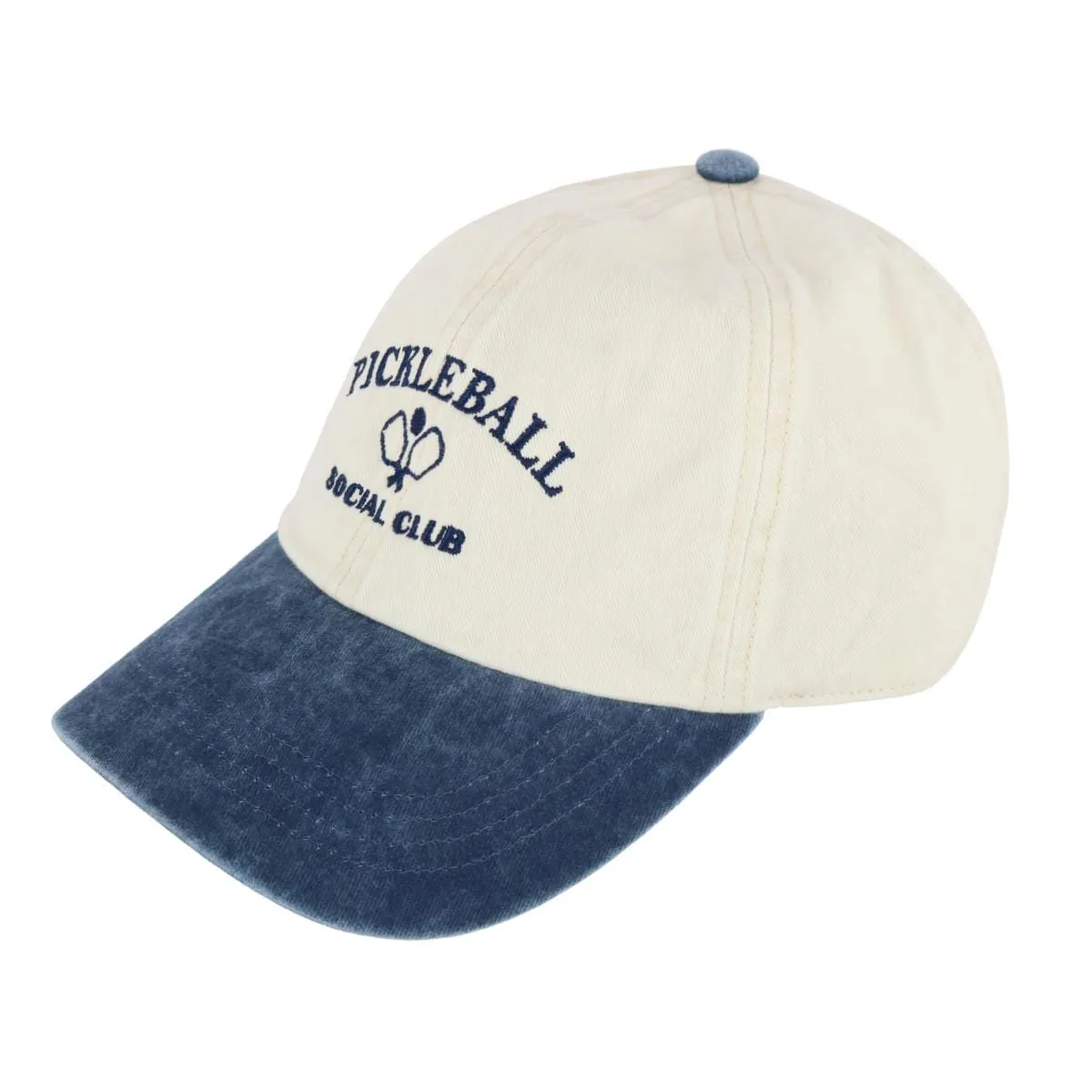David & Young Unisex Pickleball Social Club Two Toned Baseball Hat