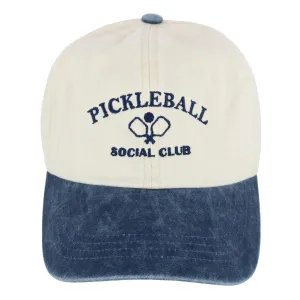 David & Young Unisex Pickleball Social Club Two Toned Baseball Hat