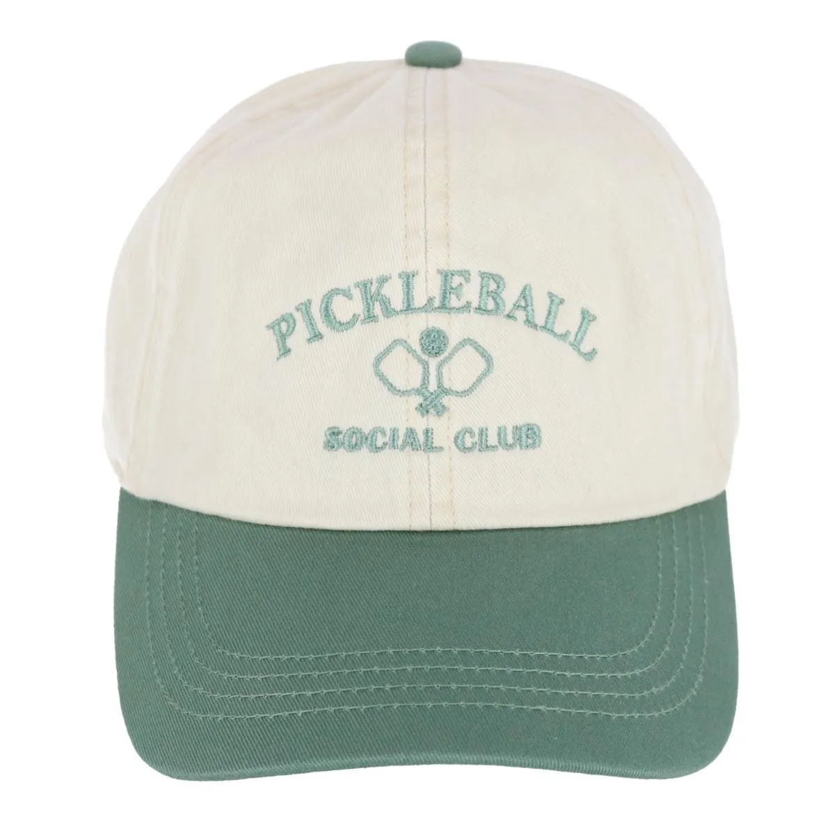 David & Young Unisex Pickleball Social Club Two Toned Baseball Hat