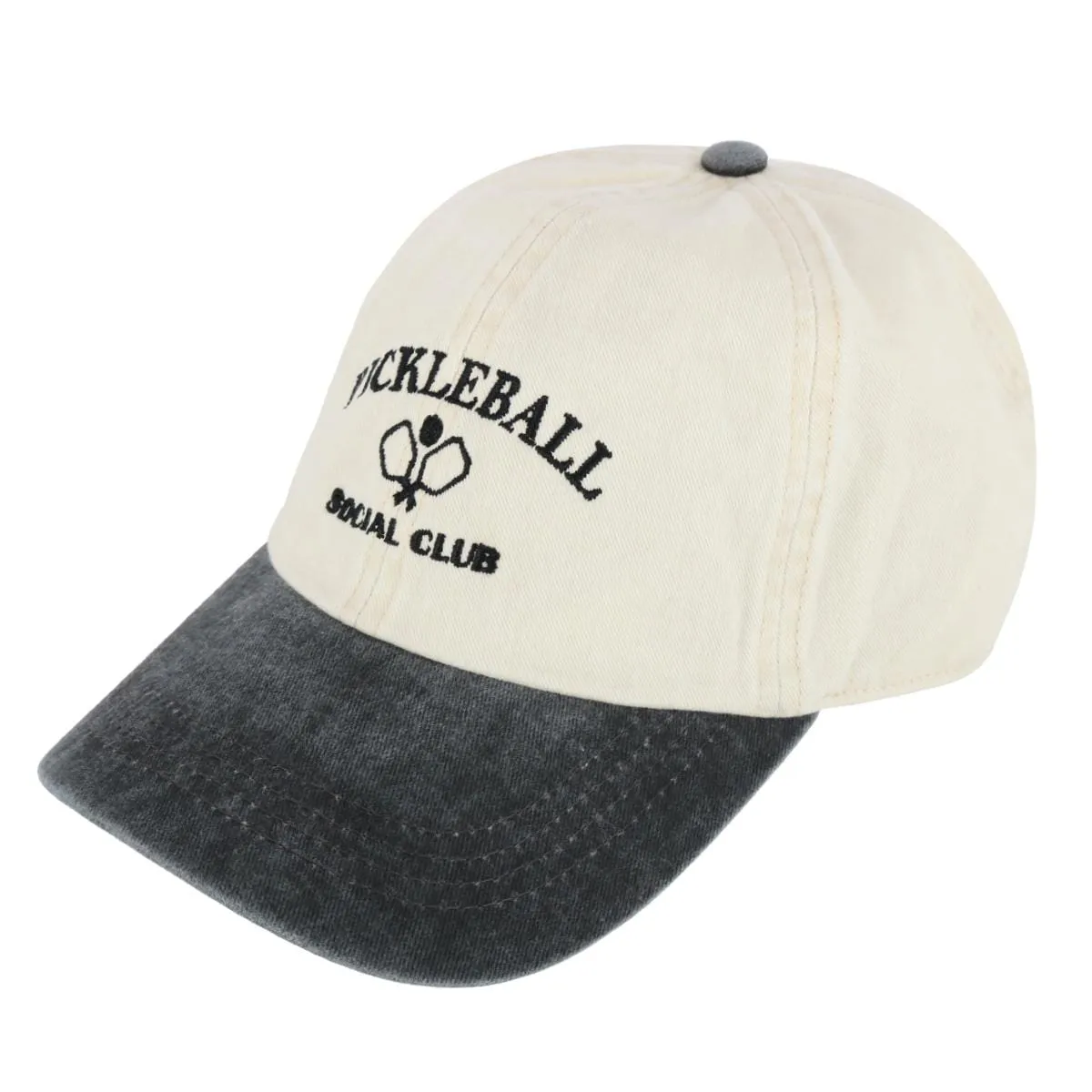 David & Young Unisex Pickleball Social Club Two Toned Baseball Hat