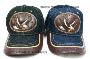 Eagle Design Fashion Jeans Caps Wholesale
