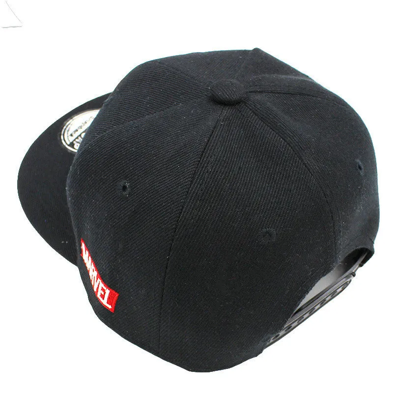 Fashion Boy Baseball Caps For 3-8 Years Old Children Captain America Design Snapback Caps Adjustable Cap For Girl