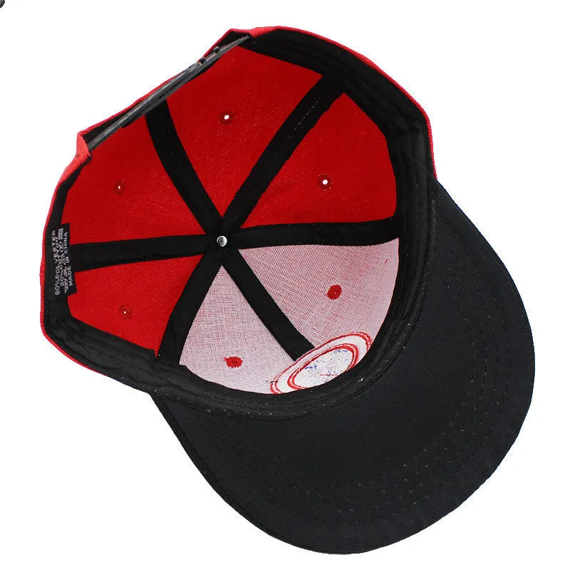 Fashion Boy Baseball Caps For 3-8 Years Old Children Captain America Design Snapback Caps Adjustable Cap For Girl
