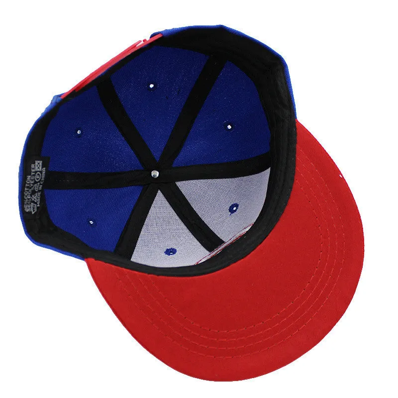 Fashion Boy Baseball Caps For 3-8 Years Old Children Captain America Design Snapback Caps Adjustable Cap For Girl