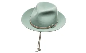 FRANKIE WOOL FEDORA HAT - THYME
