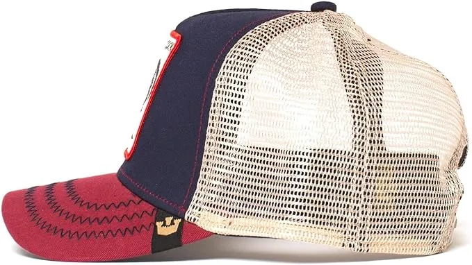Goorin Bros. The Farm Adjustable Mesh, Navy, The Cock, Trucker Hat, Unisex, One Size