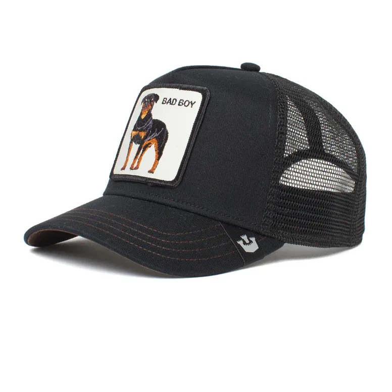 Goorin Bros. The Farm Unisex Original Adjustable Snapback Trucker Hat, Black Bad Boy – Stylish and Versatile Headwear for All