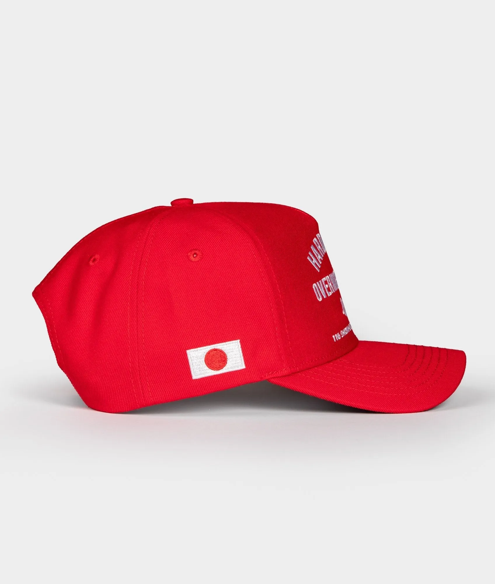 Hardtuned Overnight Parts Red A-Frame Cap