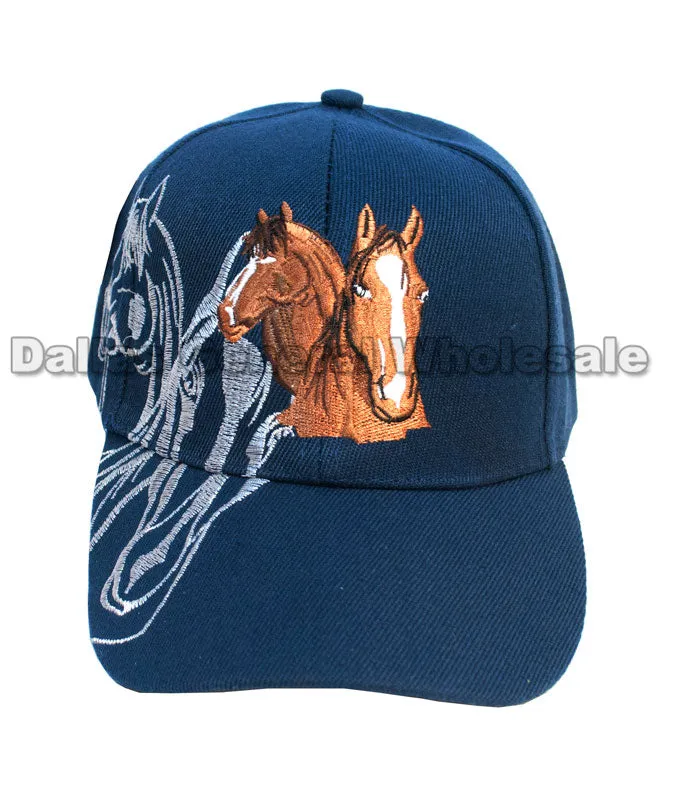 Horse Casual Baseball Caps Wholesale