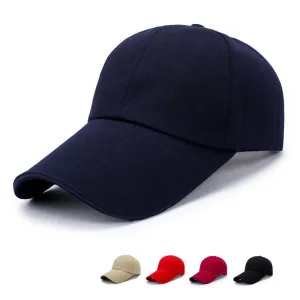 [Korean Style] Brim Basic Baseball Caps