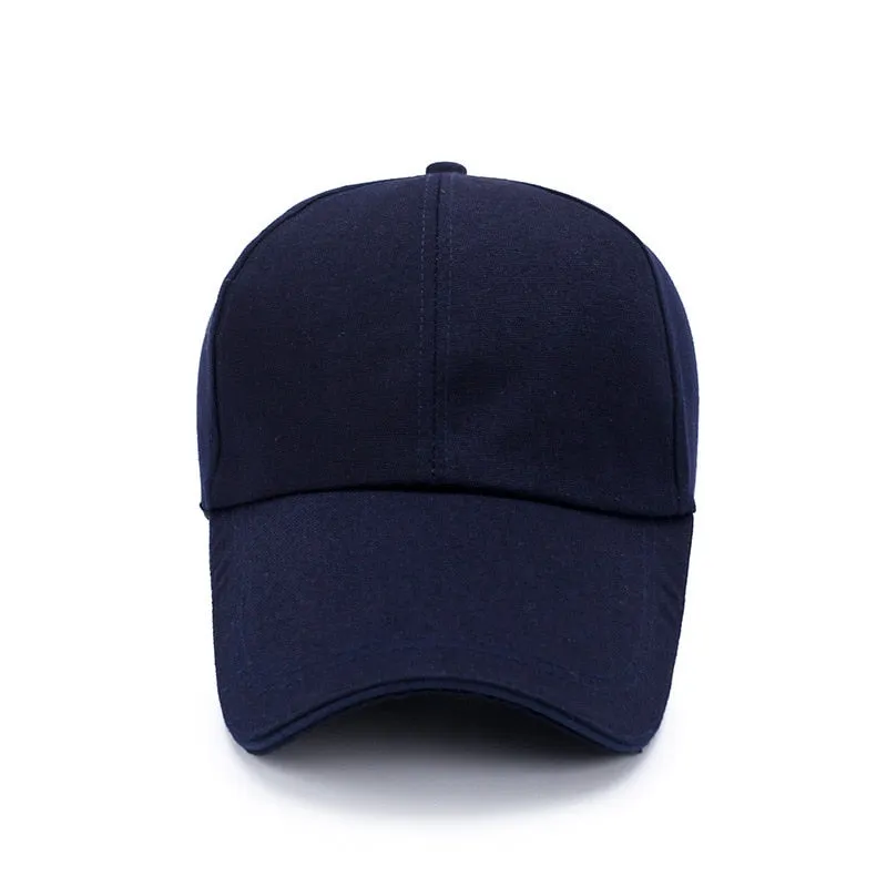 [Korean Style] Brim Basic Baseball Caps