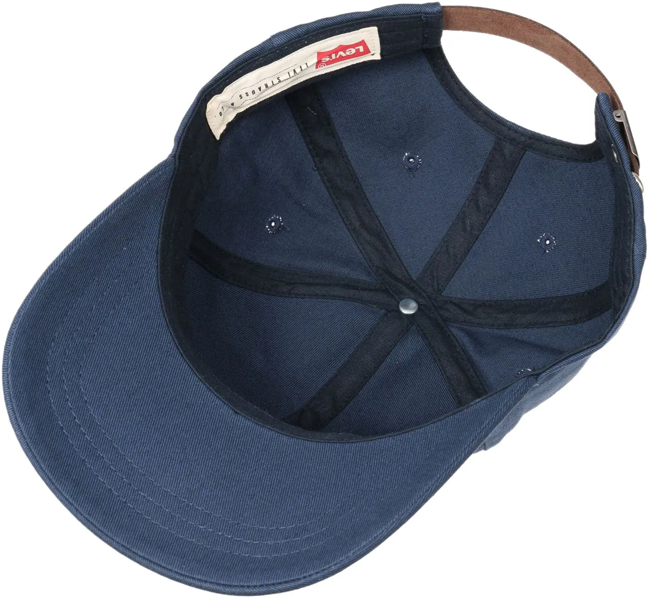 Levi Classic Twill Cap In Navy For Men