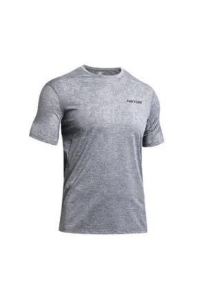 Mens Hiking Tshirt Quick-Dry Breathable Polyester Shortsleeved Tshirt for Active Outdoor Sports