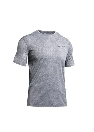 Mens Hiking Tshirt Quick-Dry Breathable Polyester Shortsleeved Tshirt for Active Outdoor Sports