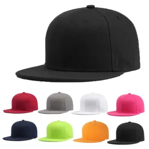 New Sports Baseball Cap Blank Plain Solid Snapback Golf ball Street Hat Men /Women