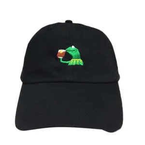 None Of My Business Unstructured Dad Baseball Cap