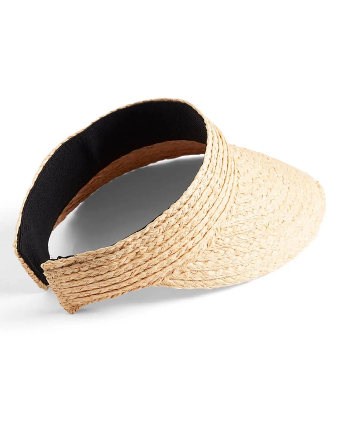 Raffia Visor - Natural