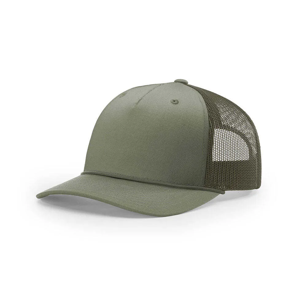 Richardson 112FPR Five Panel Trucker w/ Visor Rope