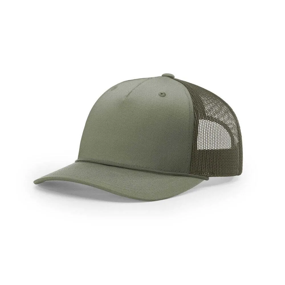 Richardson 112FPR Five Panel Trucker w/ Visor Rope
