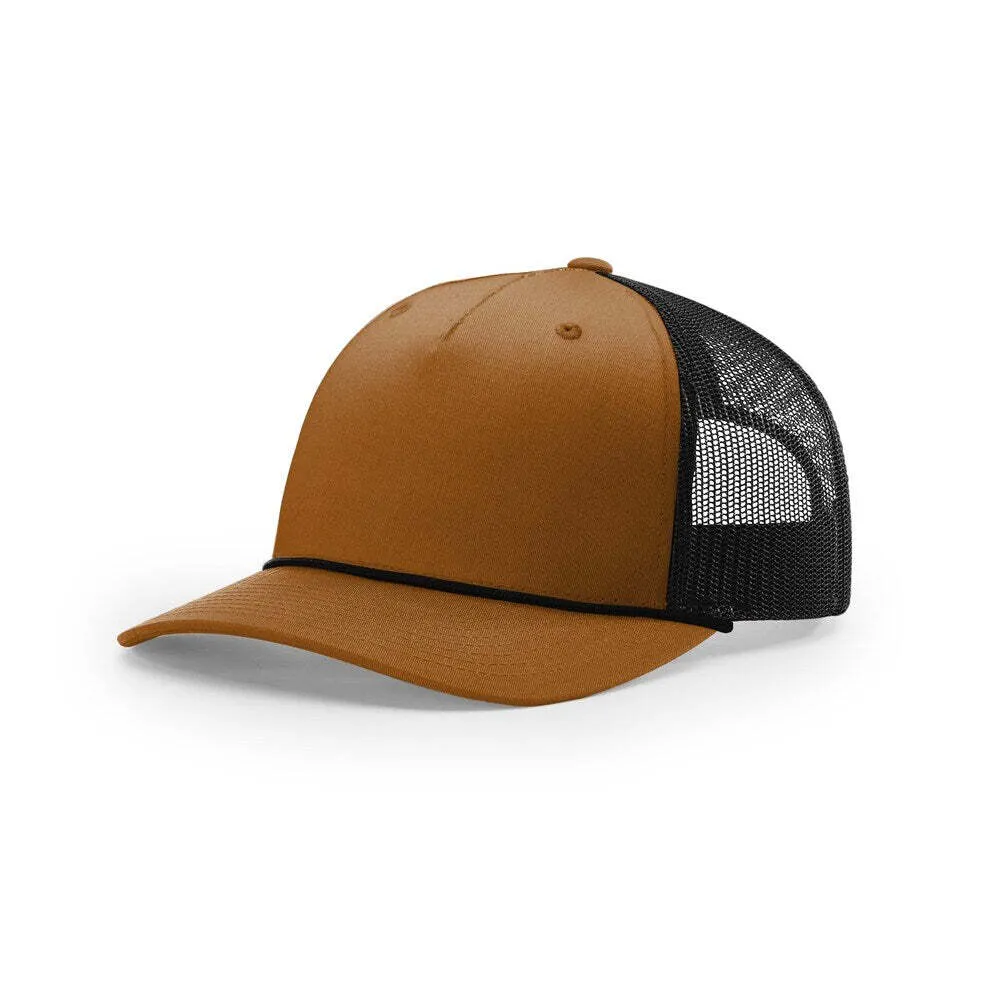 Richardson 112FPR Five Panel Trucker w/ Visor Rope