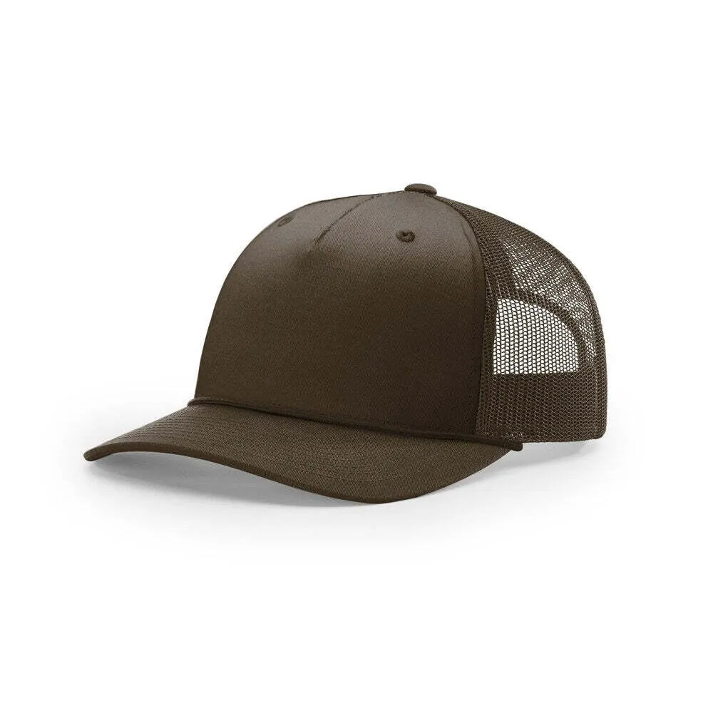 Richardson 112FPR Five Panel Trucker w/ Visor Rope