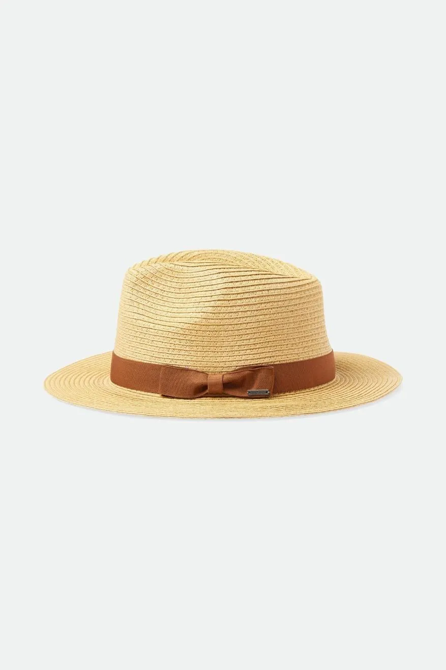 Rio Straw Fedora - Natural