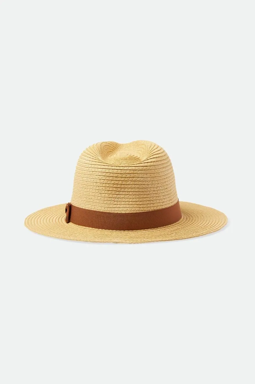 Rio Straw Fedora - Natural