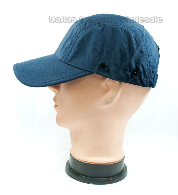 Visor Caps w/ Removable Neck Cover Wholesale