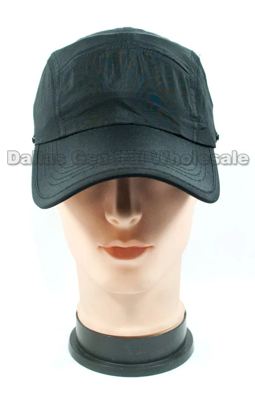 Visor Caps w/ Removable Neck Cover Wholesale