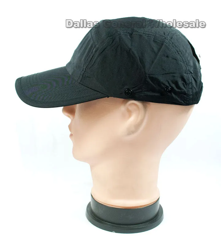 Visor Caps w/ Removable Neck Cover Wholesale
