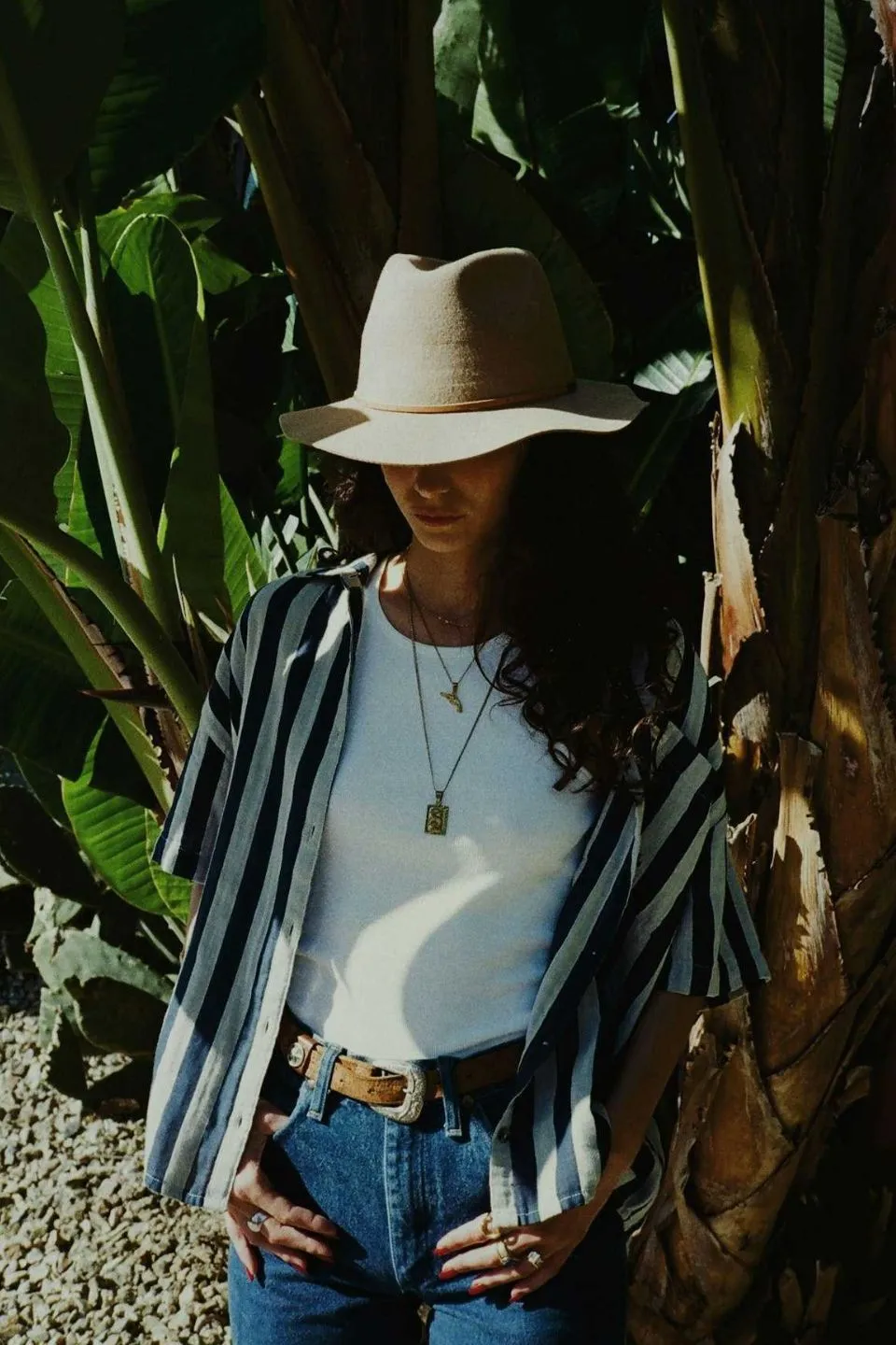 Wesley Light Tan Fedora